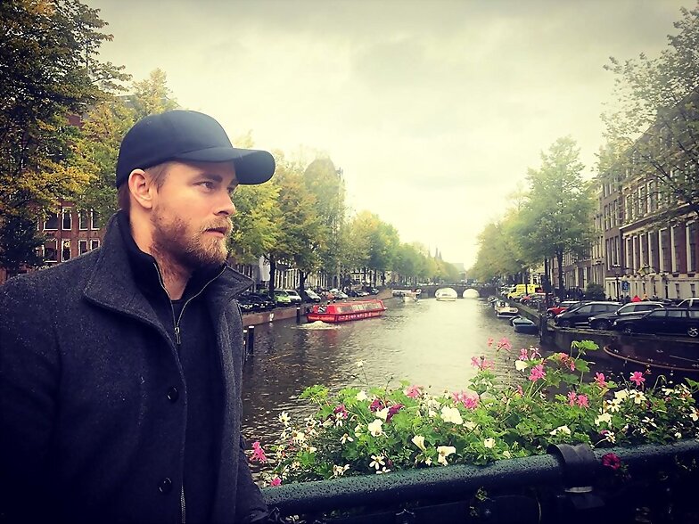 Luke Mitchell en Amsterdam, the Netherlands 2019