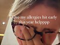 Claire Holt las alergias empiezan pronto, Feb 2022