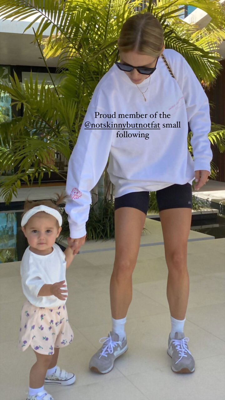 Claire Holt con su hija Elle Holt Joblon | 2022