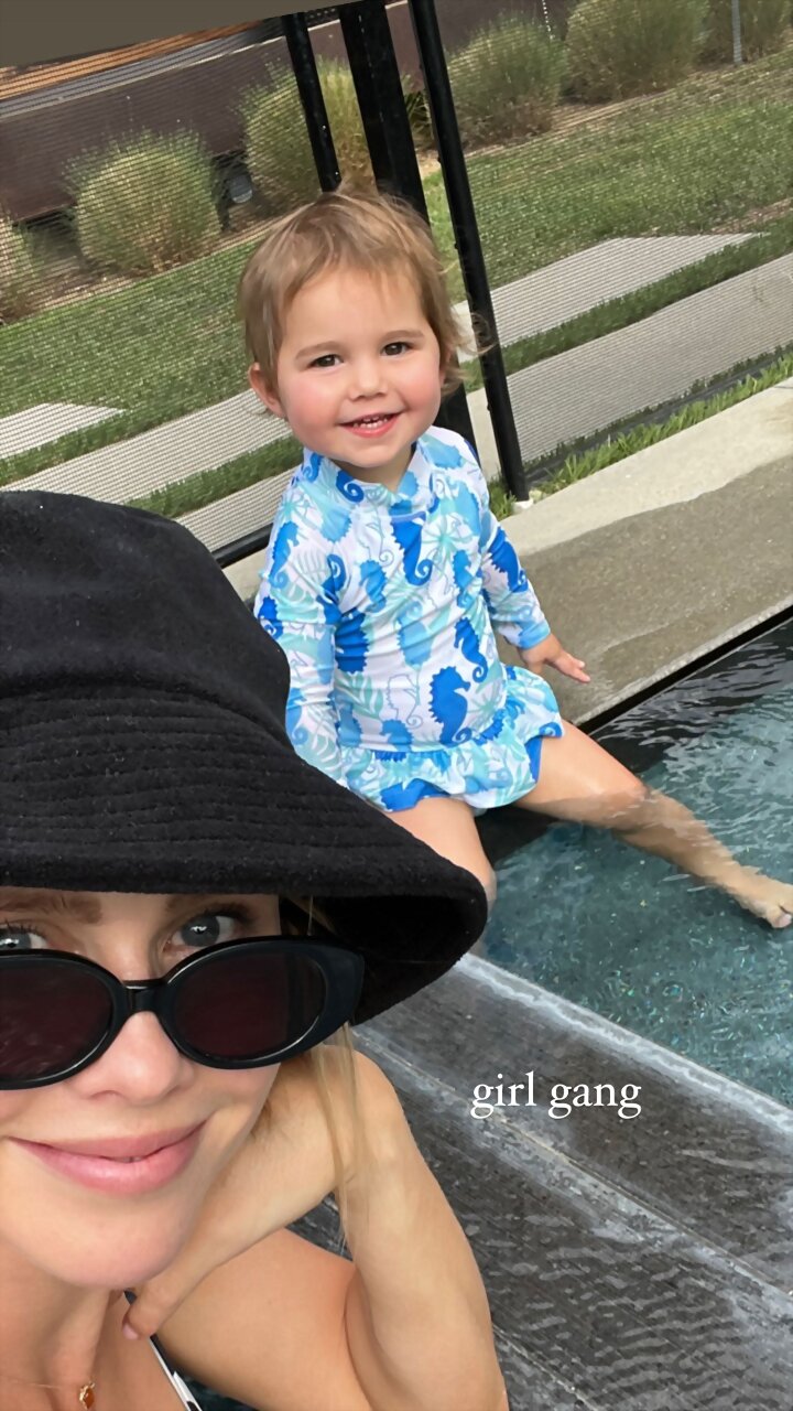 Claire Holt con su hija Elle Holt Joblon | 2022