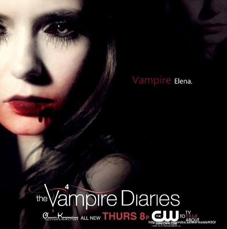 Poster Crónicas Vampíricas Elena Gilb(Nina Dobrev)