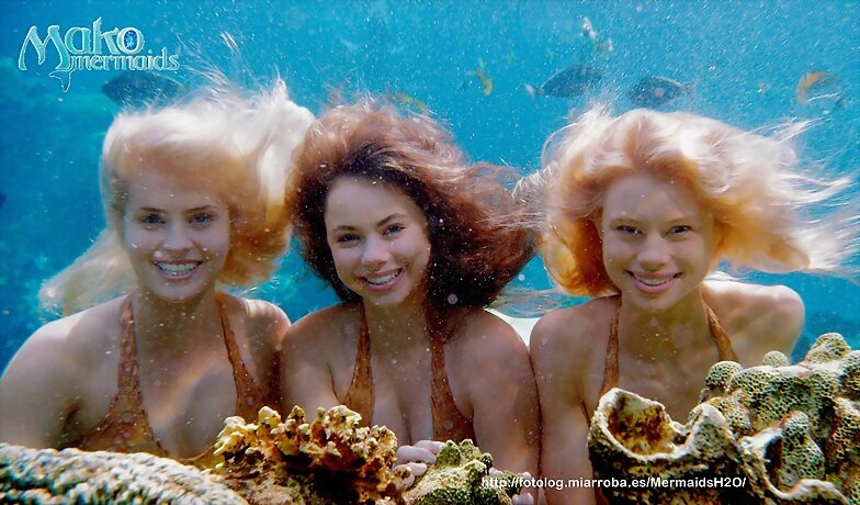 Sirena, Nixie y Lyla de Mako Mermaids