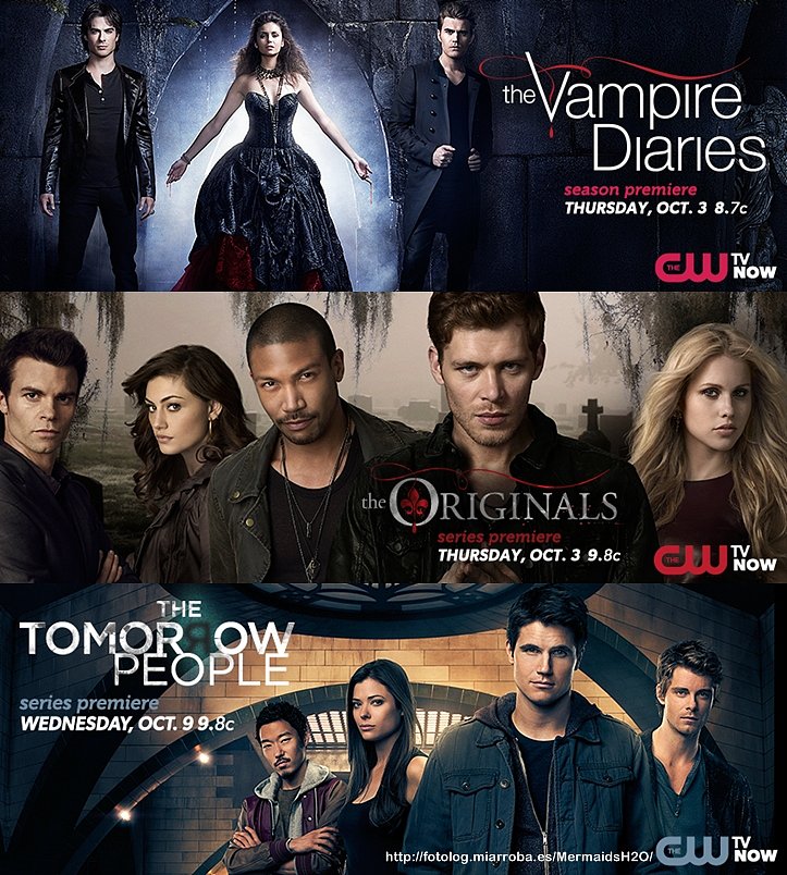 Fechas de estreno series The CW (modificadas)