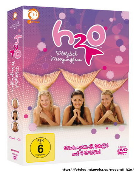 DVD H2O 3ª temporada en otro país