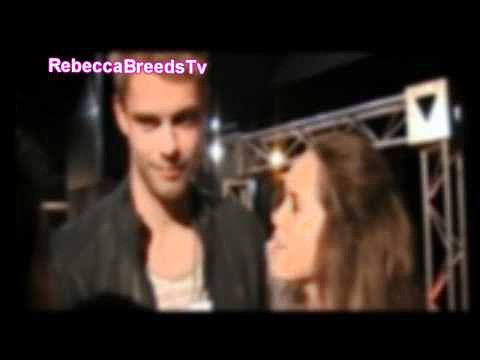 Rebecca Breeds and Luke Mitchell at Thor Premiere