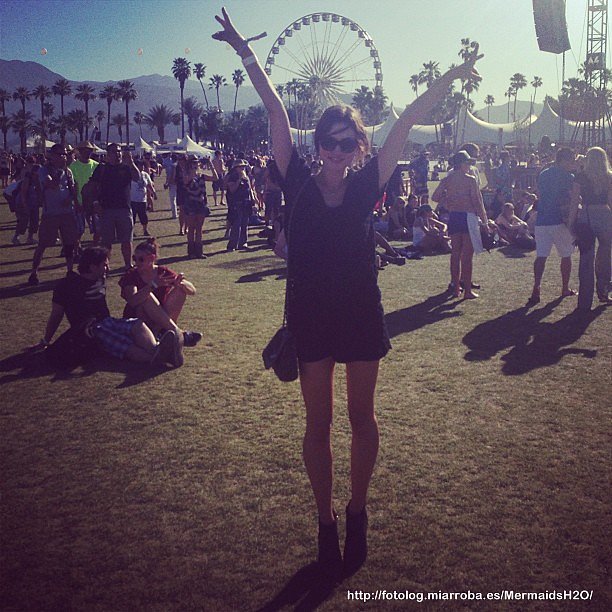Phoebe Tonkin en Coachella