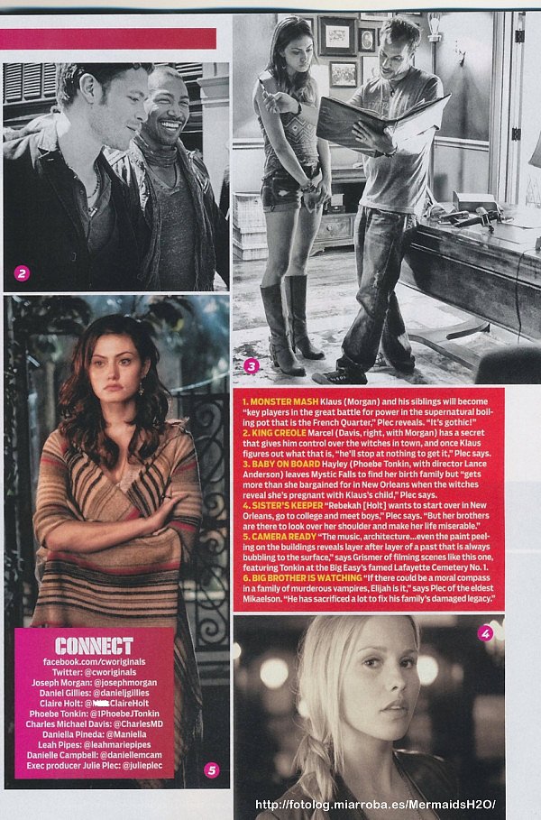 Scan de The Originals en TV Guide (Junio 2013)