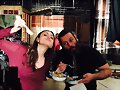 Behind the scenes Phoebe Tonkin en The Originals