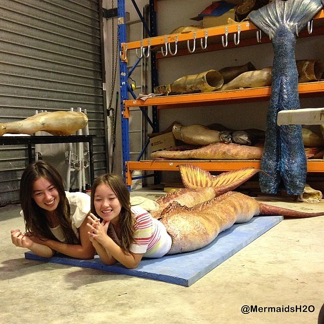 Fans visitan el set de Mako Mermaids Season 2