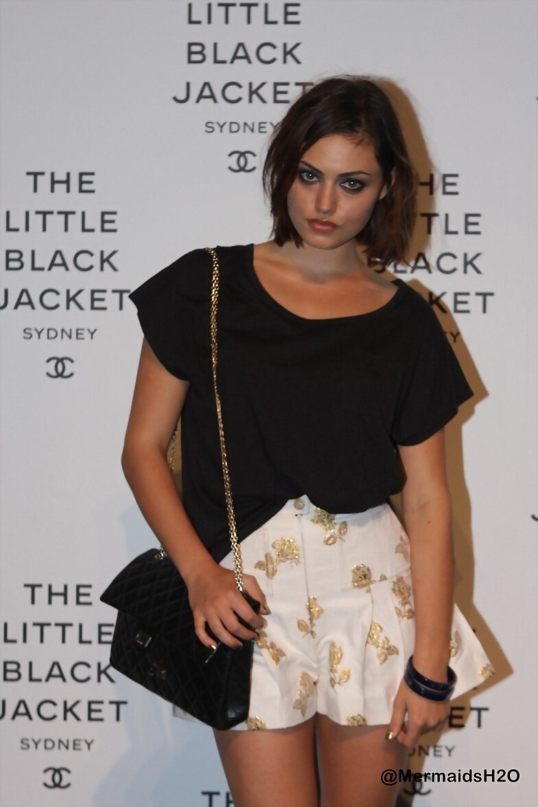 Phoebe Tonkin -Chanel The Little Black Jacket 2012