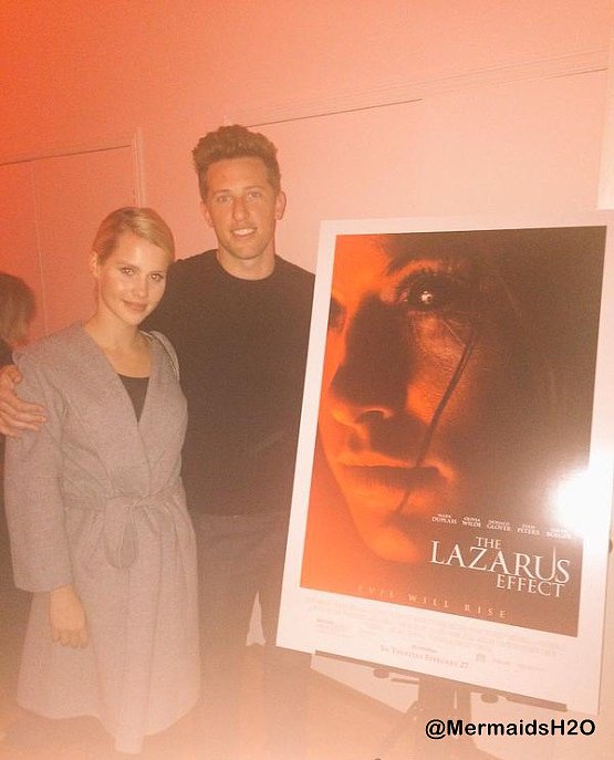 Claire Holt & Matt Kaplan 'The Lazarus Effect'