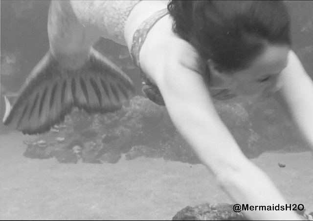 Allie Bertram - behind-the-scenes Mako Mermaids