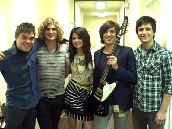 Selena Gomez and the scene