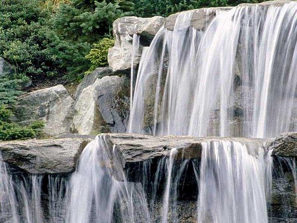 Cascada a distintas alturas