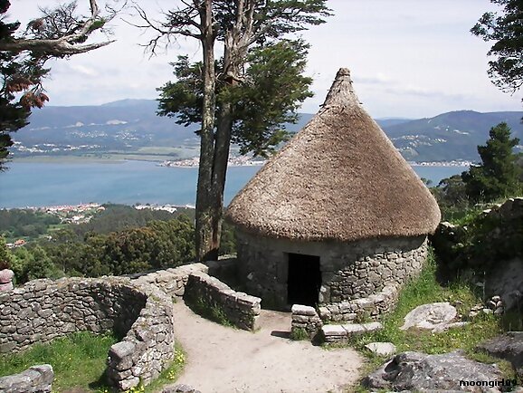 Castro Celta del Monte Santa Tecla,Pontevedra.