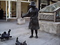 Escultura en la Plaza del Mercado, Pontevedra