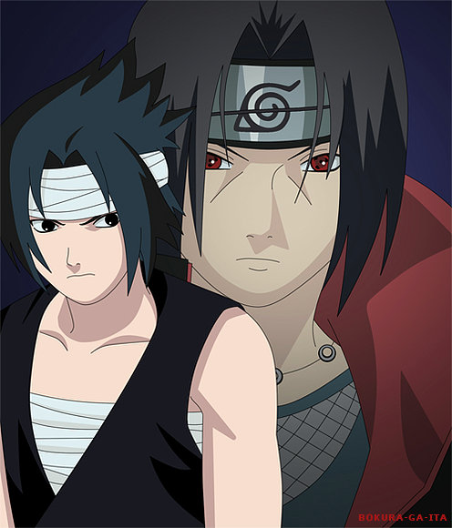 brothers___itachi vs sasuke