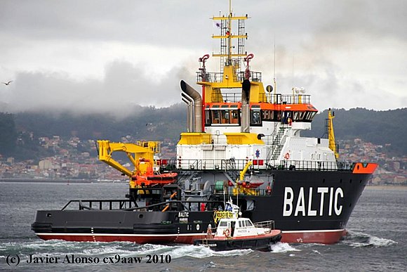 El Báltic nuevo remolcador de emergencia  aleman