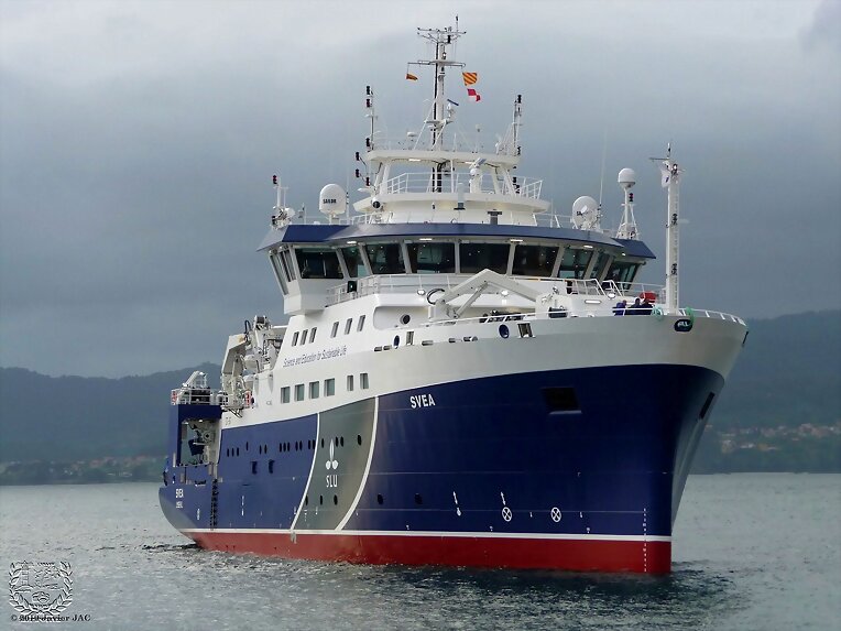 El buque científico más moderno del mundo "Svea"