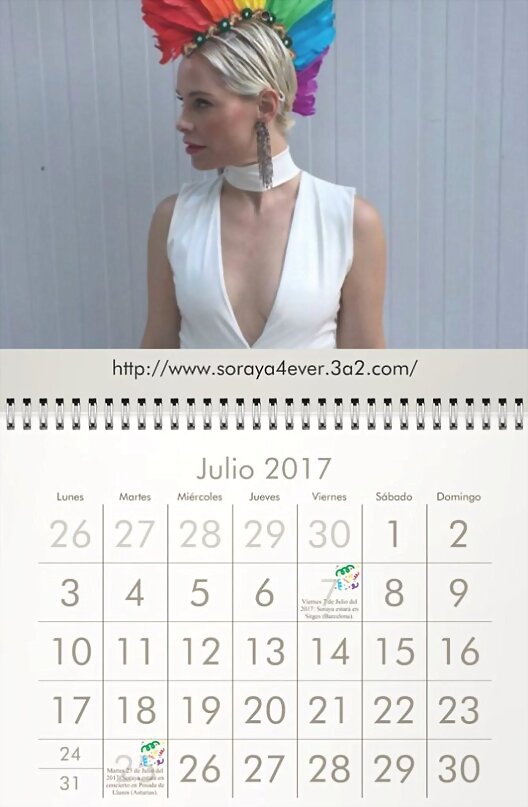 HOY LUNES 3-7-2017, CALENDARIO DE JULIO 2017