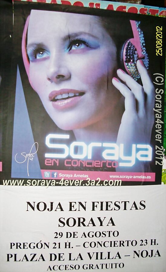 [HOY MARTES 28-8-2012, CARTEL  CONCIERTO EN NOJA]