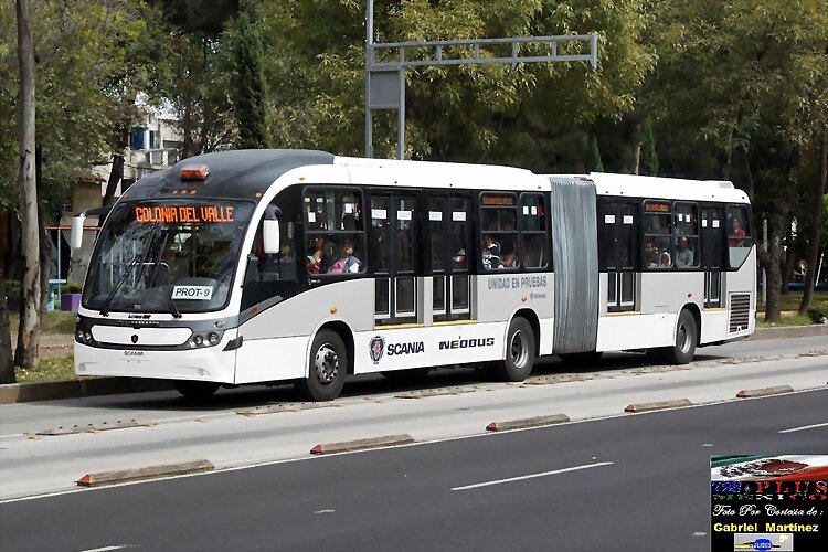 Metrobús  Neobus Mega BRT  MÉXICO DF
