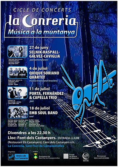"Musica a la Muntanya", Cicle de concerts