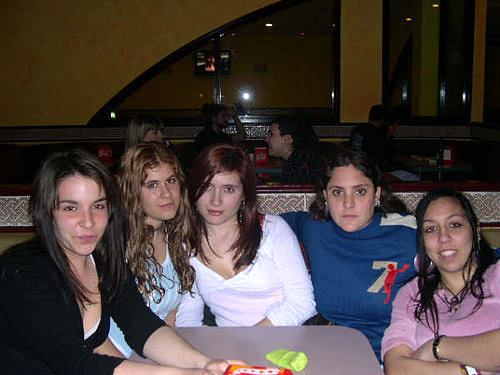 Xela,Alicia,Esti,Rosana&Yo