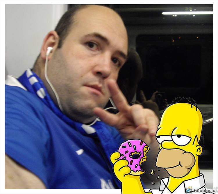 Montaje con Homer Simpson