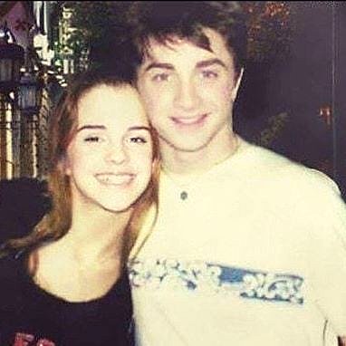 Emma Watson y Daniel Radcliffe