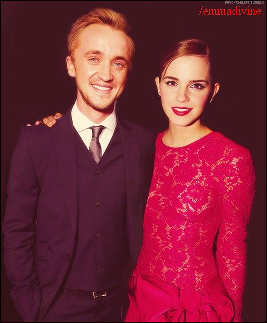 Emma Watson y Tom Felton