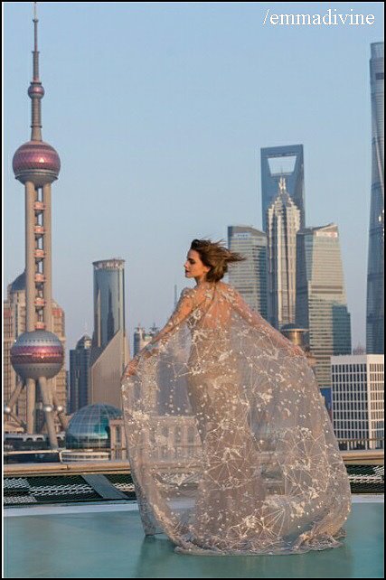 Emma Watson en China.