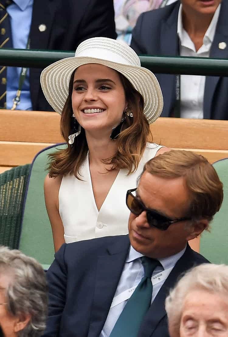 Emma WAtson en Wimblendon