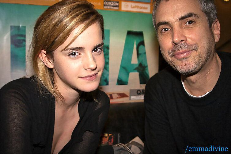 Emma y Alfonso Cuarón