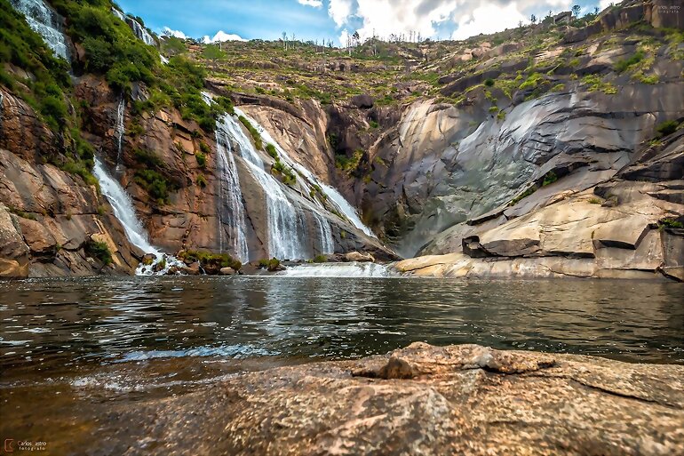 HOY VISITAMOS: LA CASCADA DE EZARO 1º PARTE