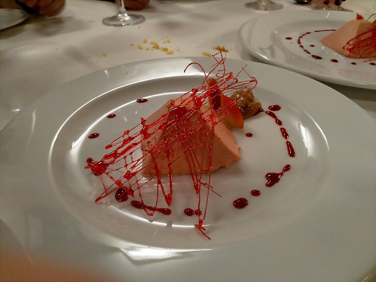 Mousse de fresas